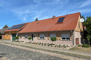 Klinkerriemchen Mediterran Finca Fassade